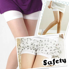 2024 Fashion Women Briefs Tight Shorts Underwear Girls Safety Short Pants Women New White Female Underwear Large Size