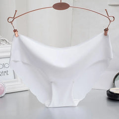 Women Panties Underwear Ultra-thin Viscose Seamless Briefs For Women's Comfort low-Rise Ruffles Sexy Lingerie Summer New Hot