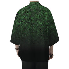 Men's All-match Loose 3D Printed Coat Cardigan - kinko