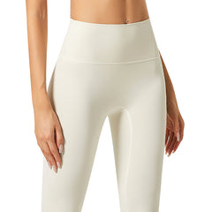 Women's Outer Wear High Waist Hip Lift Seamless Pocket Yoga Pants - kinko