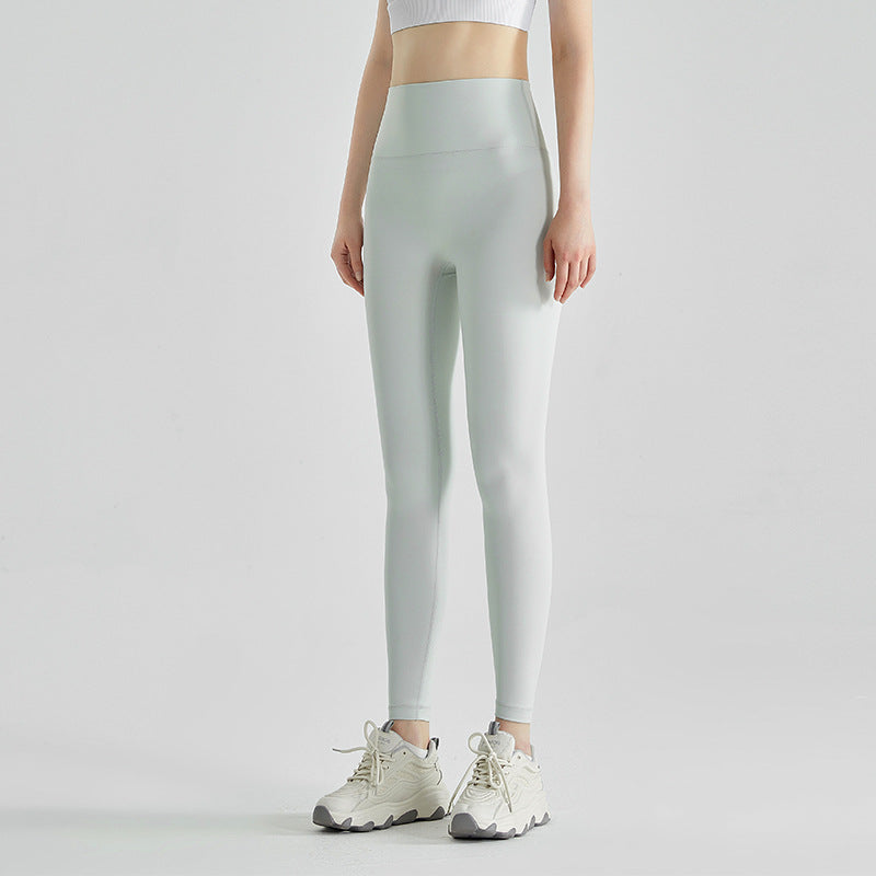 Women's Outer Wear High Waist Hip Lift Seamless Pocket Yoga Pants - kinko