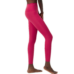 Small Wave Yoga Pants Plus Size Lycra Milk Leather Tight Trousers For Women - kinko
