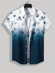 Men's 3D Printed All-matching Retro Fashion Shirt - kinko
