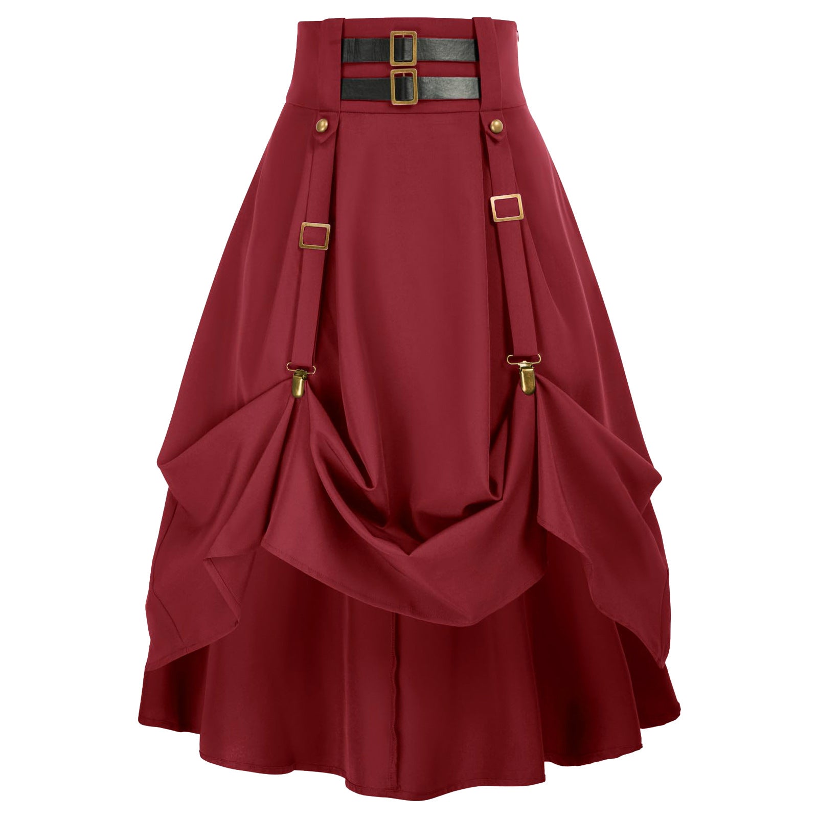 Medieval Costume Women's Steambeer Festival Punk Skirt - kinko