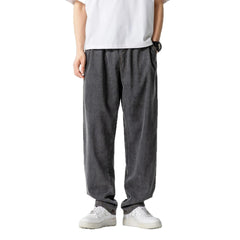 Fashion Simple Loose Casual Men's Thin Straight Jeans - kinko