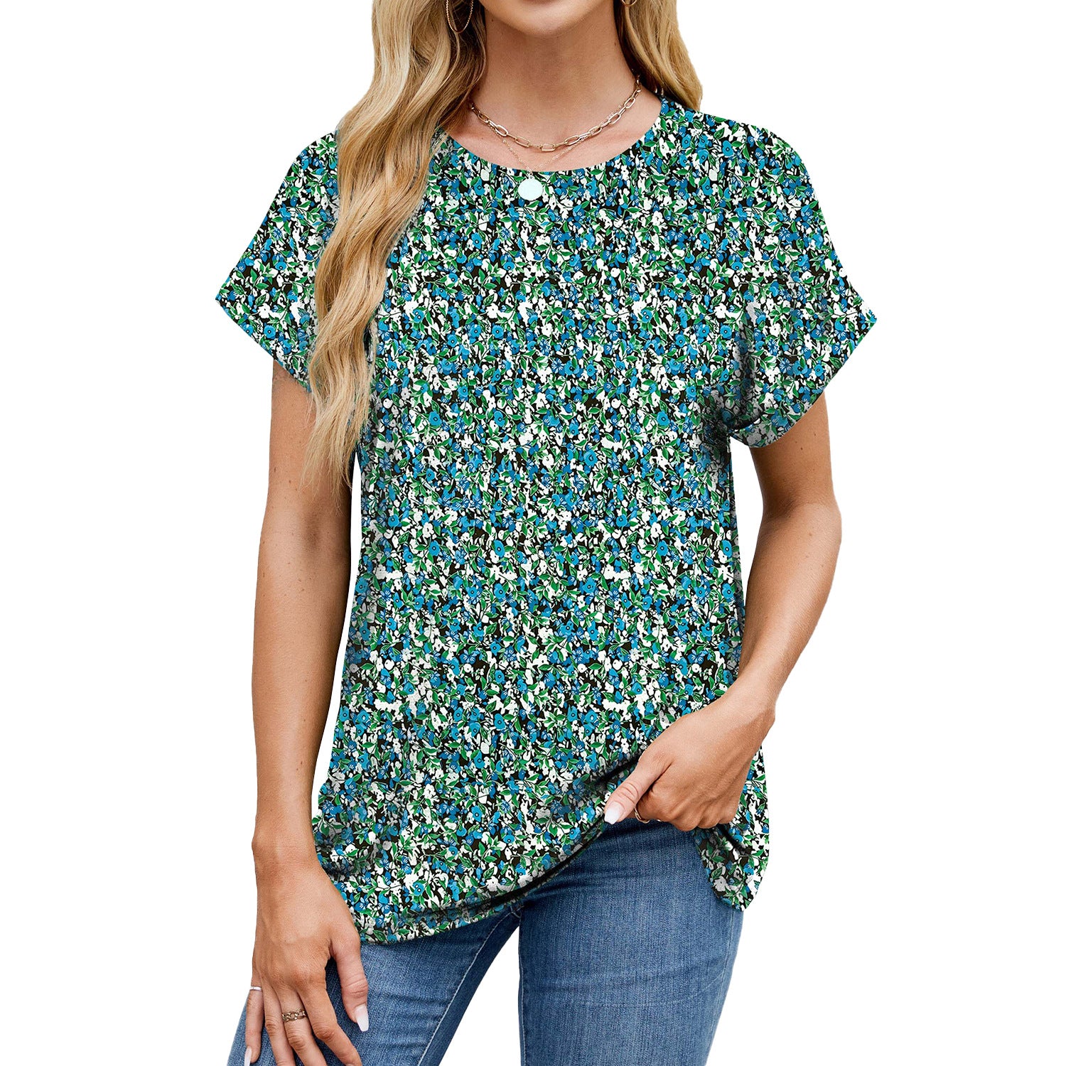Personality Loose-fitting T-shirt Top Women - kinko