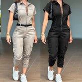Women's Casual Work Clothes Jumpsuit - kinko