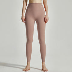 Women's Outer Wear High Waist Hip Lift Seamless Pocket Yoga Pants - kinko
