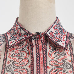 Lapel Slim Top Long Skirt Two-piece Set - kinko