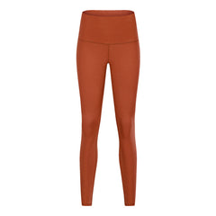 Women's Solid Color High Waist Hip Lift Stretch Yoga Pants - kinko