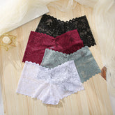 New Lace Panties Women Seamless Underwear Hollow Out Briefs Sexy Transparent Female Underpants Breathable Intimates Lingerie