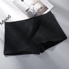 Women Boxers Underwear Cotton Ladies Safety Pants Female Seamless Underpants Solid Cozy Boyshorts Sexy Lingerie Трусы Женские
