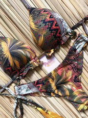 RUOTONGSEPT 2023 Popular Womens Beachwear Sexy Bikinis Set Hot Sport Swimwear Push-Up Padded Swimsuit Exquisite Bather Swimwear