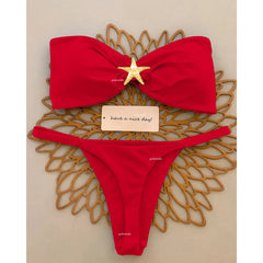 Push Up Bikinis 2025 Sexy Women Swimsuit Female Swimwear Micro Bikini Set Swimming Suit Beachwear Bandeau Brazilian Biquini