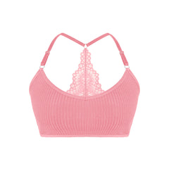 Sexy Women Underwear Backless Ribbed Bras Female Brassiere Breathable Camisole New Fashion Lingerie Solid Wireless Ladies Bras