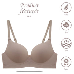Women Underwear Wireless Push Up Bra Women Fashion One-piece Top Sexy Lingerie Seamless Female Intimates Comfort Soft Clothes