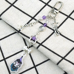 Popular Anime Alien Stage Chibis Keychains for Women Accessories Bag Ivan Till Keyrings Jewelry Fans Couple Friends Gifts