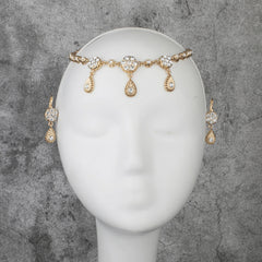 Algerian wedding hair accessories for women three colors