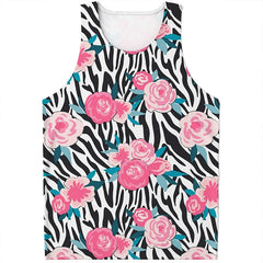 Summer Men Clothing Gym Tank Top Zebra Stripe Pattern 3D Print Harajuku Sleeveless T Shirt Daily Fitness Vest Oversized Singlets