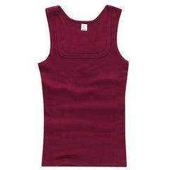 HOT Summer Male clothes Women Basic Elastic Tank Tops 00% Pure Cotton Sleeveless Fitness T-shirt Elastic Bodybuilding Vest