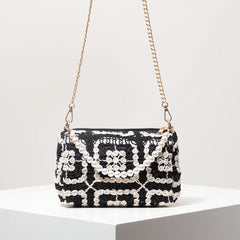 Boho Beach Bags for Women,Pearl Bag,Wicker Bag,Premiun Style Tote Bags for Ladies,Vacaition Outfits Women,Travel Must Haves