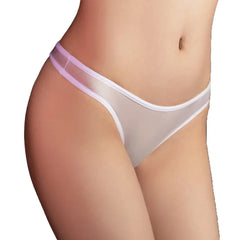 Women Sexy Panties Sheer Briefs Low Rise Underwear See Through Knickers Thongs Lace Low Waist Perspective Ultra Thin Women's Und