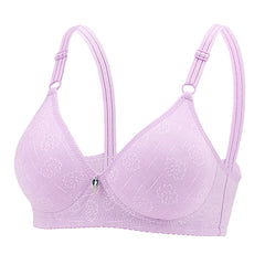 Sexy Underwear Women's Thin Bra Girls 36-44 A B Cup Brassiere Wireless Underwear Lady Push Up Bralette Lingerie Push Up Bra
