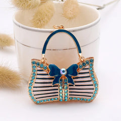 Fashionable Exquisite Bag Keychain Accessories Lady's Handbag Key Chain Pendant 43 Kinds of Style Women Gift Dropshipping
