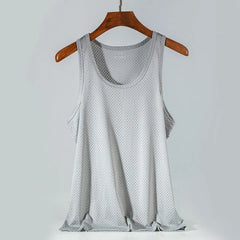 Hot Sale Summer Men Clothing Tank Top Black White Singlets Sleeveless Shirt Fitness Men Vest Gym T-shirts Man Bodybuilding Vest