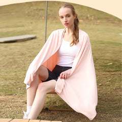 Ohsunny Multifunctional Beach Towel Summer Fashion Shawl Sun Protection Breathable Cover-Ups UPF2000+ Women Outdoors Traveling