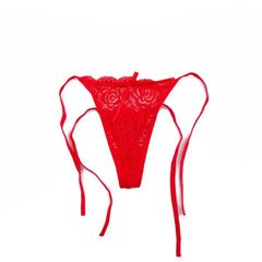 Sexy Women's Intimates Underwear Briefs Lace Floral Knickers Lingerie Transparent