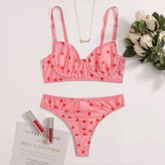 Female Lingerie Sexy Lingerie for Women Body Shorts Push-up Bra Fancy Woman Underwear Transparent Intimate Lingerie Set