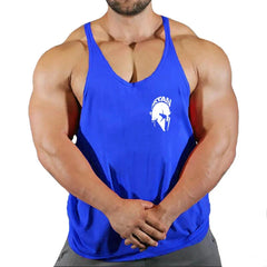 Gym Man Workout Bodybuilding Shirt Men Singlets Stringer Undershirt Vests Tank Top Vest Men's Brand Clothes Clothing Muscle Gyms
