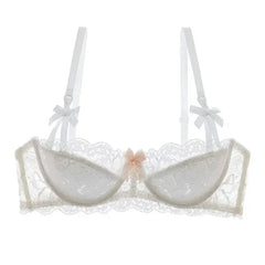 MOYISU French Romantic Lace Comfortable Breathable Sexy Tushy Slim Bra Collection Pure Desire Girls Super Beautiful Underwear SE