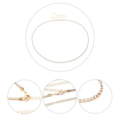 Beach Accessories New Summer Hot Bikini Rhinestone Waist Chain Sexy Body 2023 Women's Trend Trends Waist Beads with Crystals
