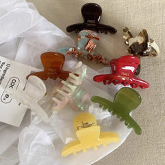 Fashion Small Claw Clip Hair Accessories Headwear Hair Claw Acetate Headdress Hairpin Women
