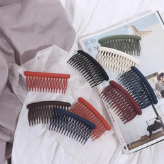 Hair Accessories 15 Teeth Women Hair Clip Frosted Headwear Hair Comb Clip Fashion Headdress Broken Hair Hairpins Women