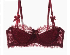 MOYISU French Romantic Lace Comfortable Breathable Sexy Tushy Slim Bra Collection Pure Desire Girls Super Beautiful Underwear SE