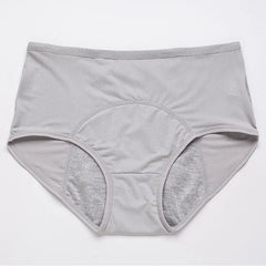 Period Underwear for Women 4 Layer Leakproof Cotton Panties Postpartum Menstrual Overnight Absorbent Underwear Seamless Moisture