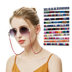 Fashion Eyeglass Chains For Women Bohemia Adjustable Sunglasses Chains Glasses Cord Holder Eyewear Lanyard Necklace Strap Rope