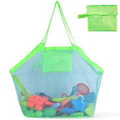 Handbag Beach Shoulder Bag Mesh Shell Bag Beach Essential Bag Beach Toy Handbag