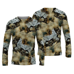 New Summer Men's Fishing Shirts Breathable T-Shirt Fishing Apparel Long Sleeve Outdoor Sports Crewneck Tops Fishing Shirts 6XL