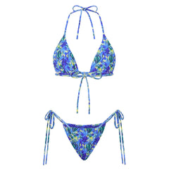 hirigin Women 2 Pieces Bikini Swimsuit Spaghetti Strap Top Tie Side Triangle G-Thong Bathing Suit Beach Holiday Swimwear