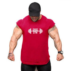 2024 New Mens Bodybuilding Tank top Gyms Fitness sleeveless shirt Male Cotton clothing Fashion Singlet vest Undershirt t shirt