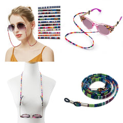 Fashion Eyeglass Chains For Women Bohemia Adjustable Sunglasses Chains Glasses Cord Holder Eyewear Lanyard Necklace Strap Rope