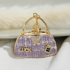 Fashionable Exquisite Bag Keychain Accessories Lady's Handbag Key Chain Pendant 43 Kinds of Style Women Gift Dropshipping