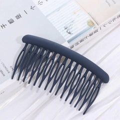 Hair Accessories 15 Teeth Women Hair Clip Frosted Headwear Hair Comb Clip Fashion Headdress Broken Hair Hairpins Women