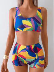 2025 High Waist Bikinis Printed Swimsuit Women Sexy Padded Swimwear Female Bathers Bathing Swimming Swim Suit Beachwear