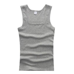 Casual Men's Tank Top Gym Clothing Man Sleeveless Shirt Summer Bodybuilding Vest Gym Fitness Muscle Singlet Clothes T-shirt Hot