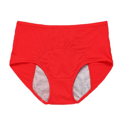 Period Underwear for Women 4 Layer Leakproof Cotton Panties Postpartum Menstrual Overnight Absorbent Underwear Seamless Moisture